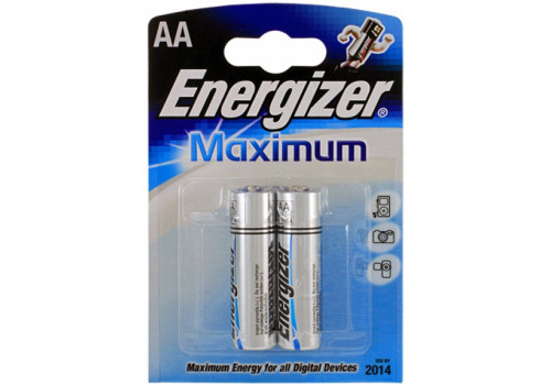 Батарейка Energizer АА LR-6 MAXIMUM (2 шт.)