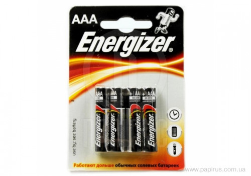 Батарейка Energizer ААА LR-3 Plus (4 шт.)