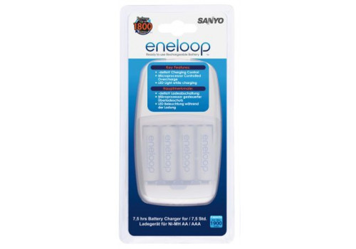ЗУ с аккумуляторами SANYO eneloop MQN09-E-4-3UTGB