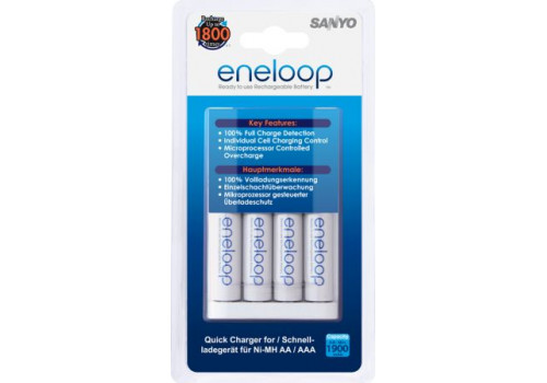 ЗУ с аккумуляторами SANYO eneloop MQR06-E-4-3UTGB